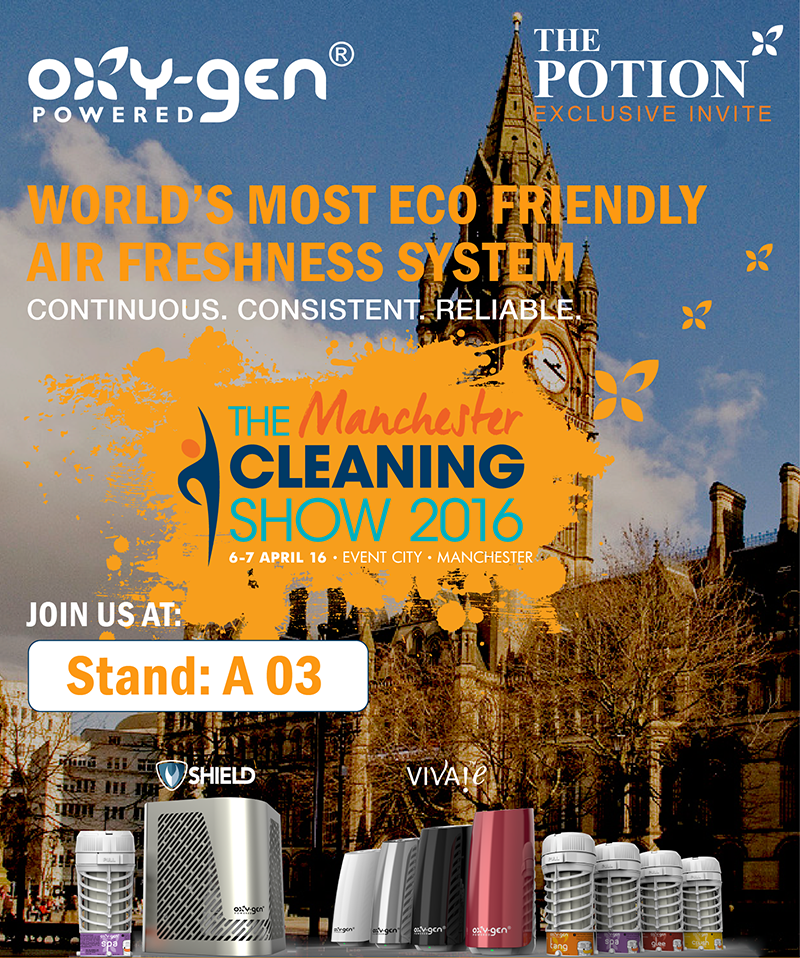 Manchester Cleaning Show Invite